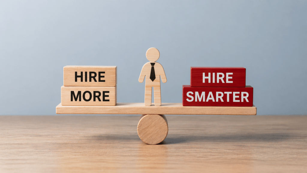Hiring More Isn’t the Answer Hiring Smarter Is